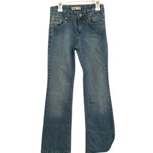 LEI Denim Jeans Chelsea Low Rise Slim Girls Size 12